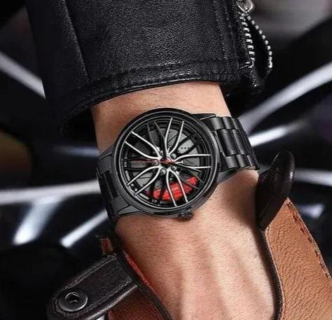 Stereoscopic Car Wheel Watch